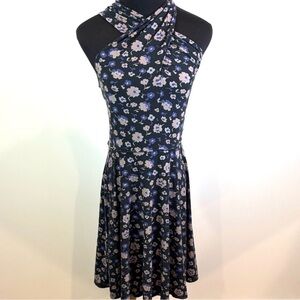 Free People Floral Halter Neck Dress size S